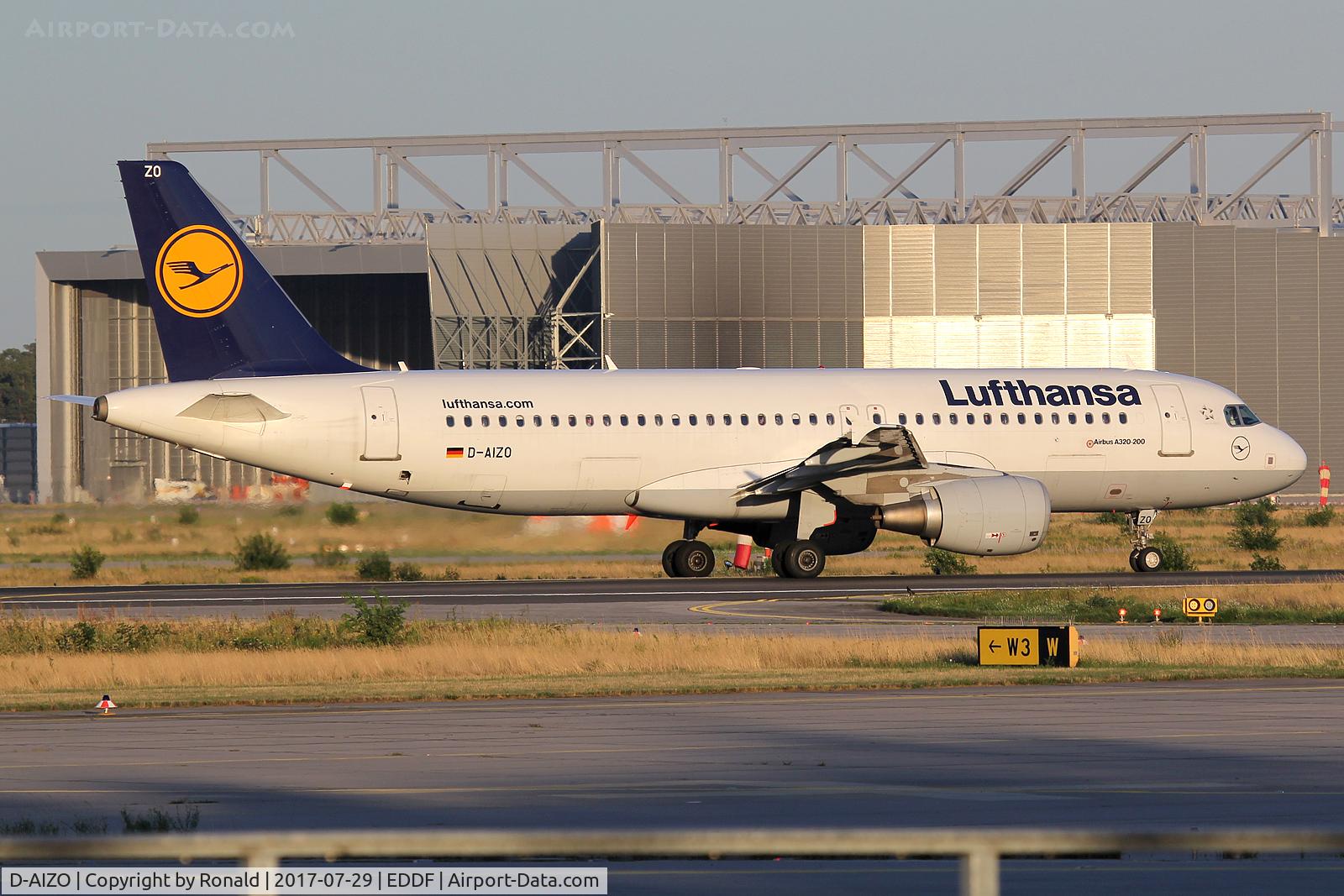 D-AIZO, 2012 Airbus A320-214 C/N 5441, at fra