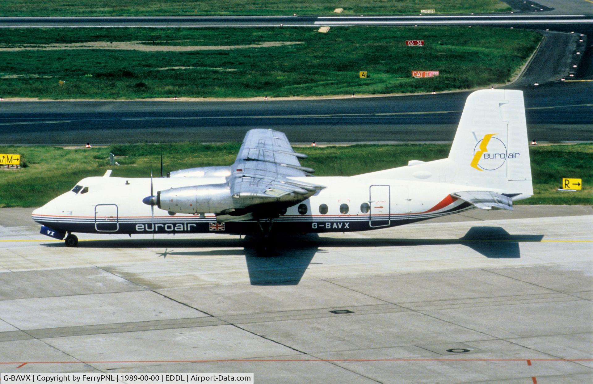 G-BAVX, 1967 Handley Page HPR-7 Herald 214 C/N 194, Euroair HPR7 Herald