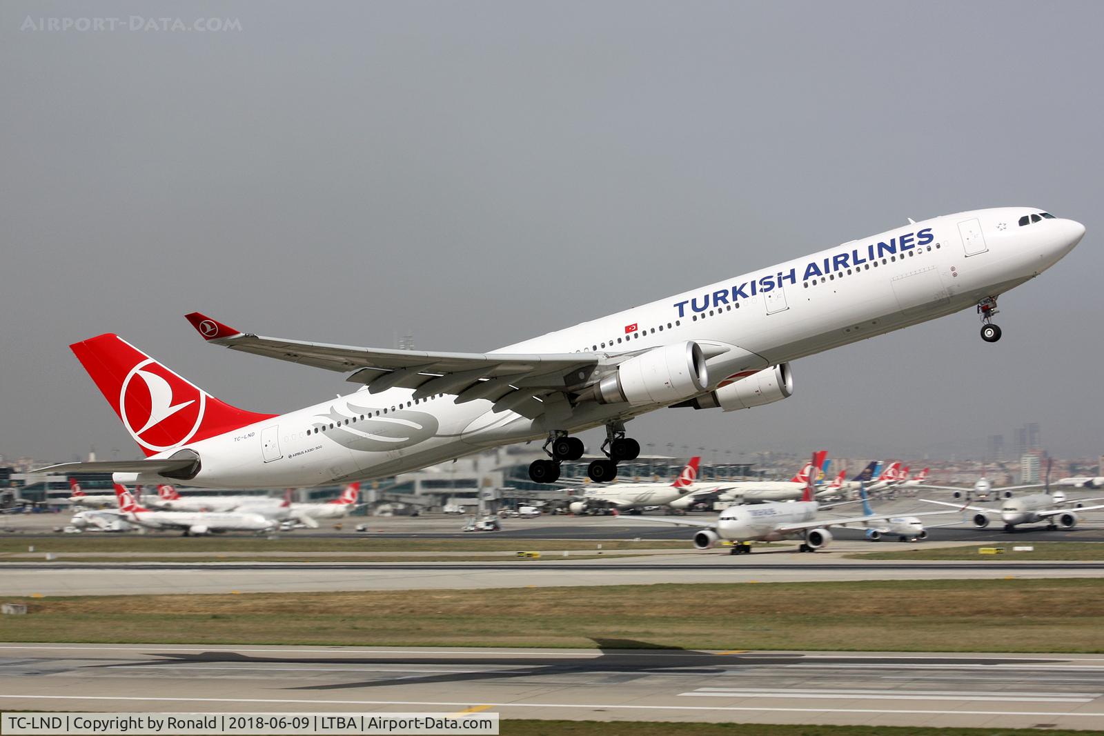 TC-LND, 2016 Airbus A330-303 C/N 1704, at ist