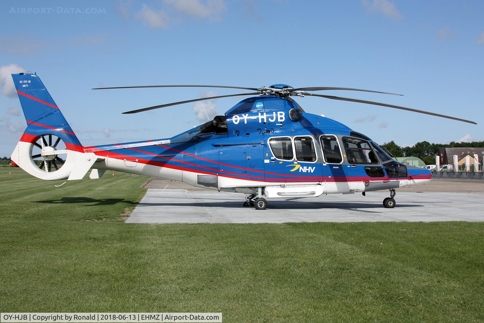OY-HJB, 2009 Eurocopter EC-155B-1 C/N 6871, at ehmz