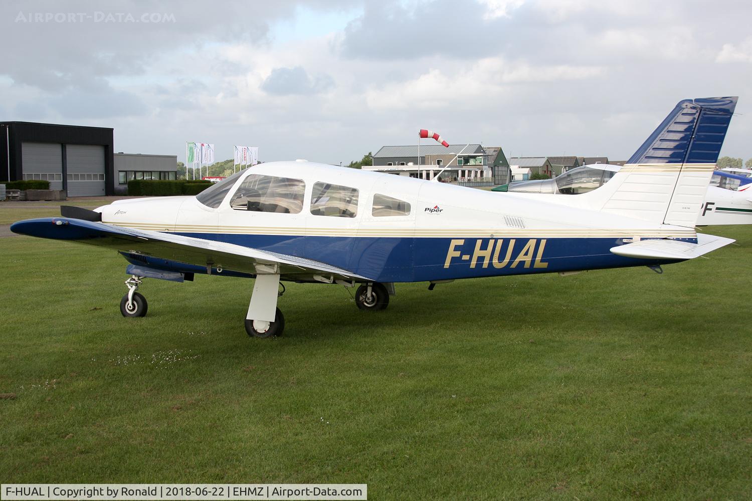 F-HUAL, 2007 Piper PA-28R-201 Cherokee Arrow III C/N 2844134, at ehmz