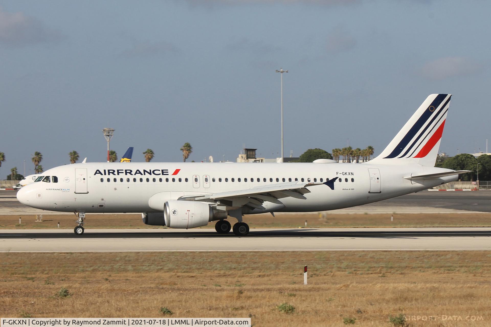 F-GKXN, 2006 Airbus A320-214 C/N 3008, A320 F-GKXN Air France