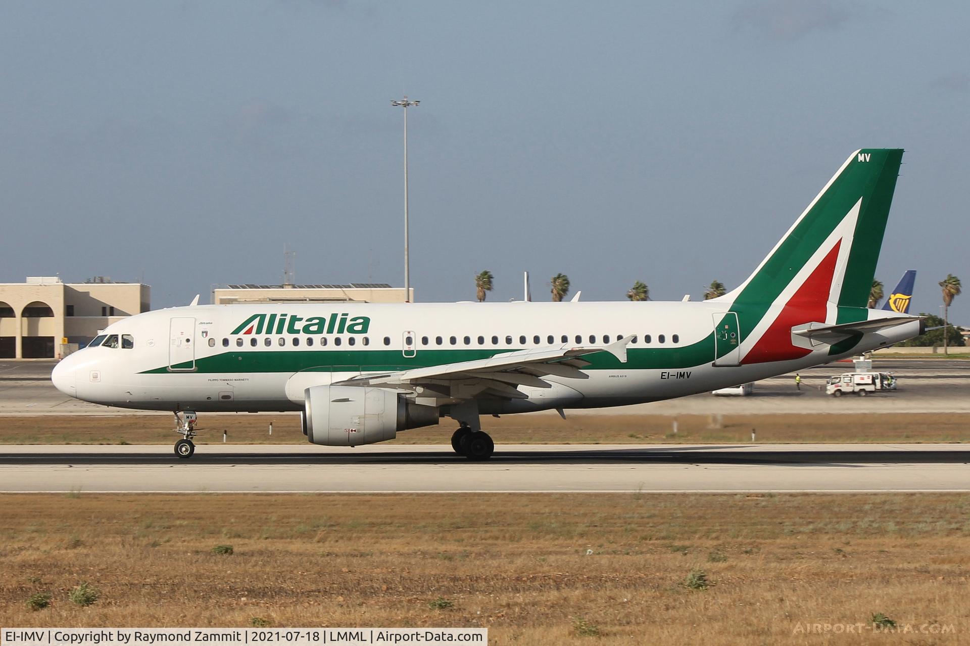 EI-IMV, 2012 Airbus A319-111 C/N 5294, A319 EI-IMV Alitalia