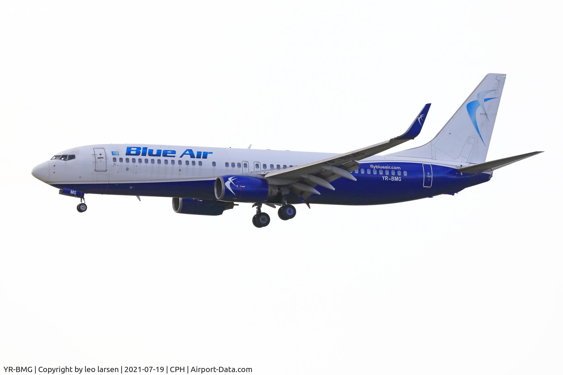 YR-BMG, 2000 Boeing 737-86N C/N 30231, Copenhagen 19.7.2021