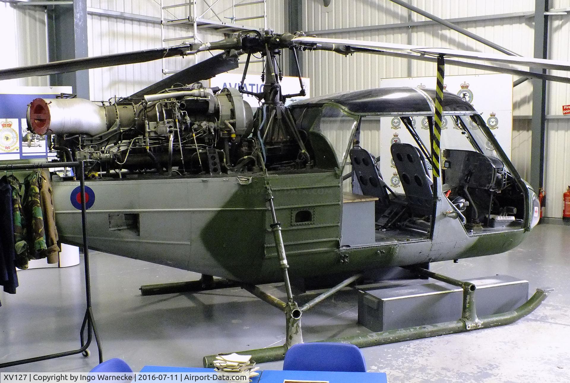 XV127, Westland Scout AH.1 C/N F9702, Westland Scout AH1 at the Museum of Army Flying, Middle Wallop