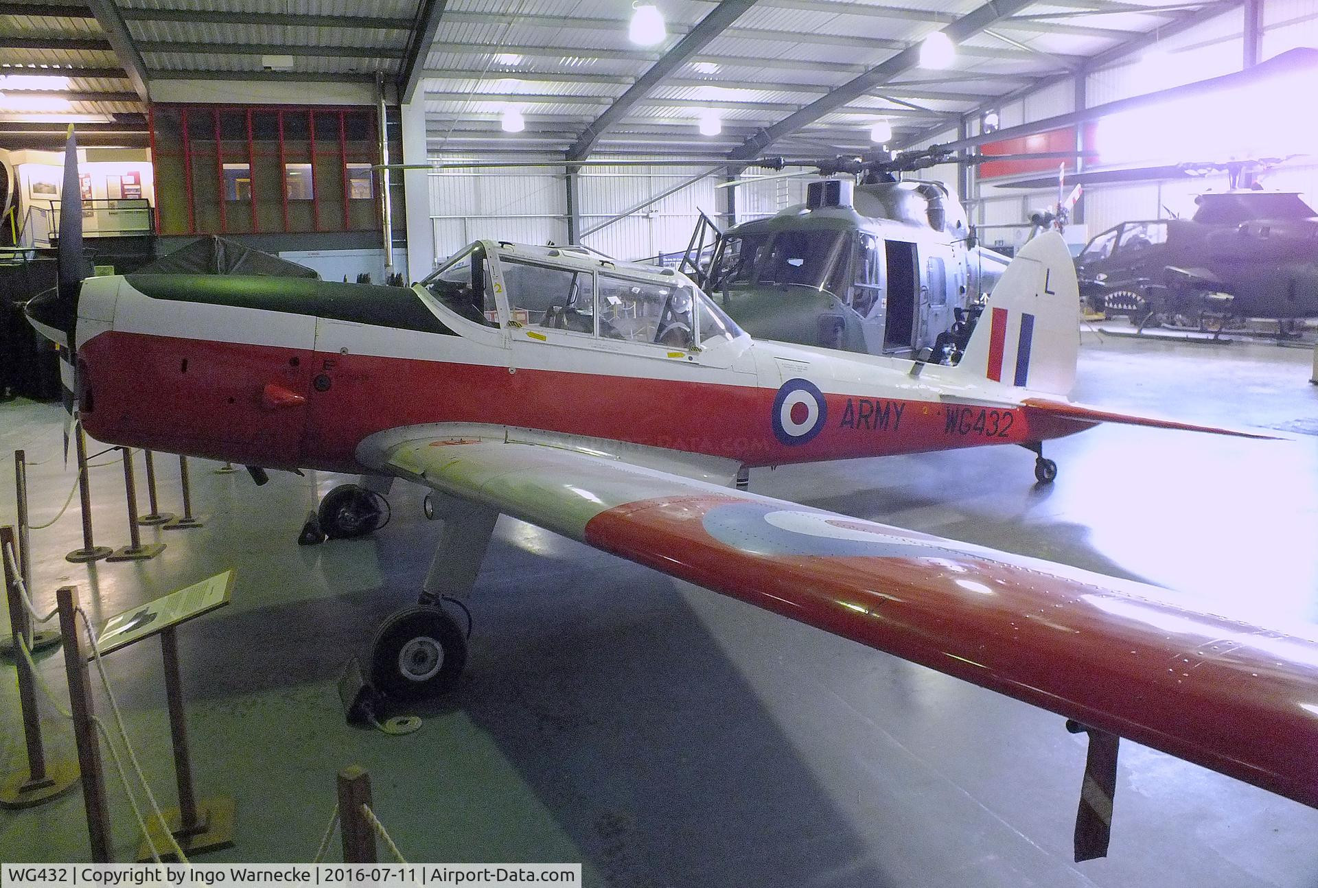 WG432, 1951 De Havilland DHC-1 Chipmunk T.10 C/N C1/0506, De Havilland Canada DHC-1 Chipmunk T10 at the Museum of Army Flying, Middle Wallop