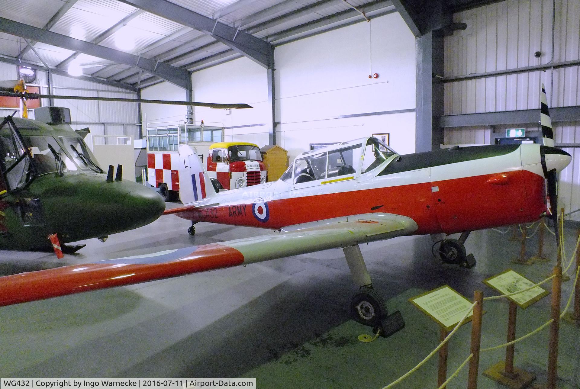 WG432, 1951 De Havilland DHC-1 Chipmunk T.10 C/N C1/0506, De Havilland Canada DHC-1 Chipmunk T10 at the Museum of Army Flying, Middle Wallop