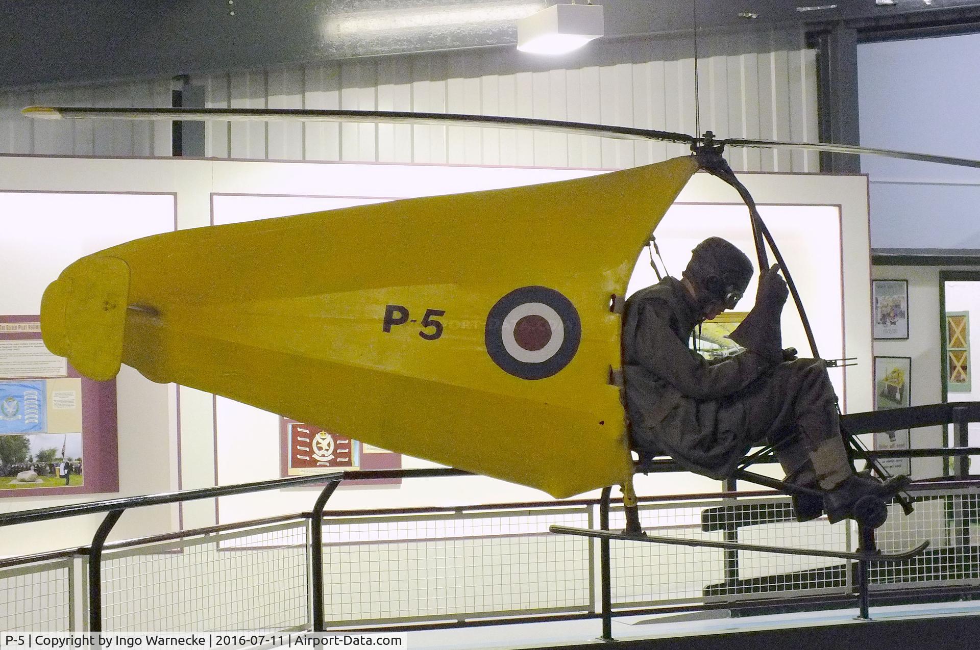 P-5, Hafner Rotachute III C/N N/K, Hafner H.8 Rotachute III/IV at the Museum of Army Flying, Middle Wallop