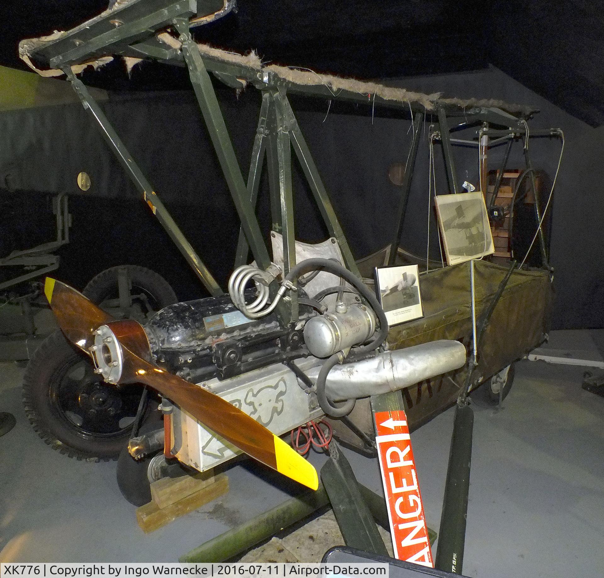 XK776, ML Utility Mk1 C/N N/K, ML Aviation Utility Mk1 at the Museum of Army Flying, Middle Wallop