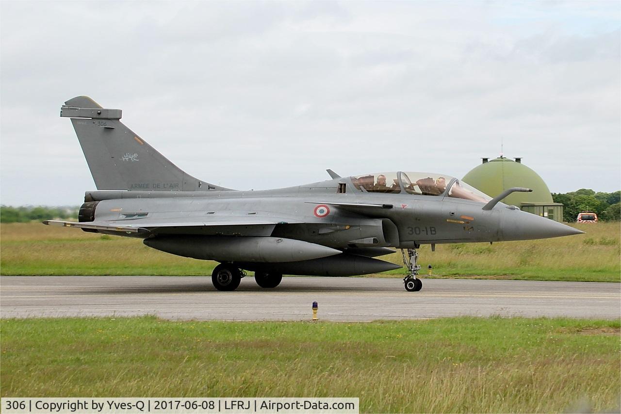306, Dassault Rafale B C/N 306, Dassault Rafale B, Taxiing to flight line, Landivisiau Naval Air Base (LFRJ) Tiger Meet 2017