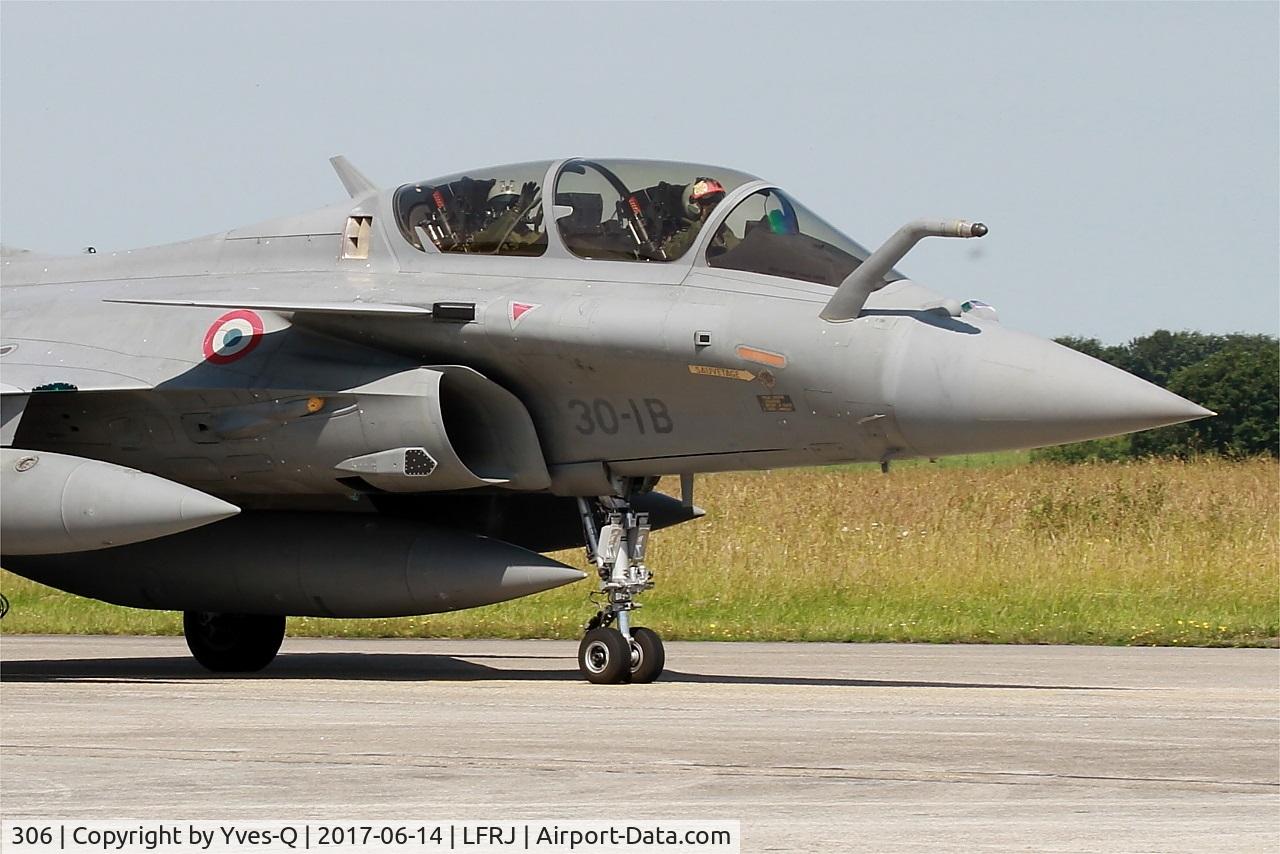 306, Dassault Rafale B C/N 306, Dassault Rafale B, Taxiing to flight line, Landivisiau Naval Air Base (LFRJ) Tiger Meet 2017