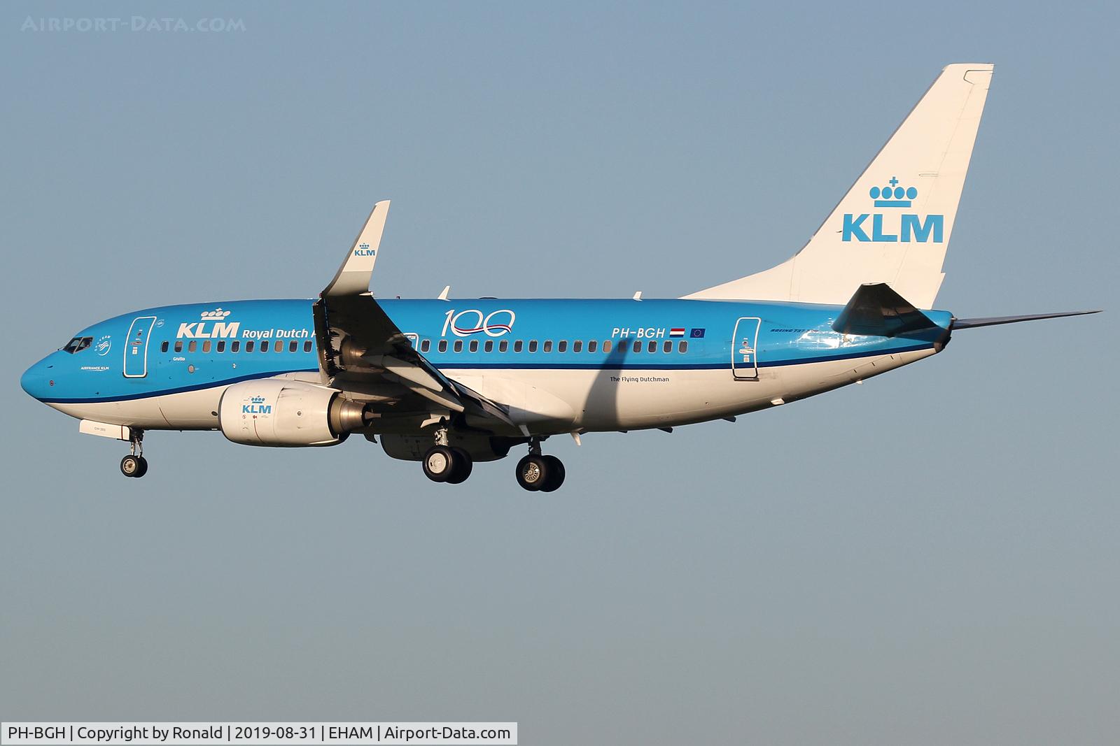 PH-BGH, 2009 Boeing 737-7K2 C/N 38053, at spl