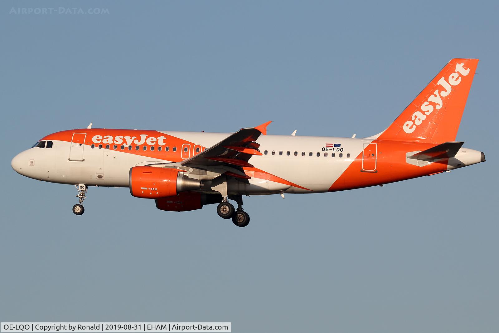 OE-LQO, 2009 Airbus A319-111 C/N 3754, at spl