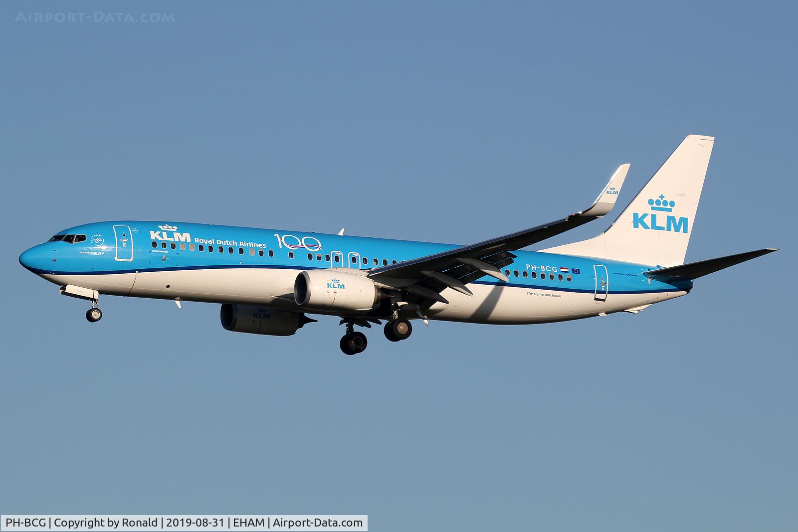 PH-BCG, 2019 Boeing 737-8K2 C/N 62578, at spl