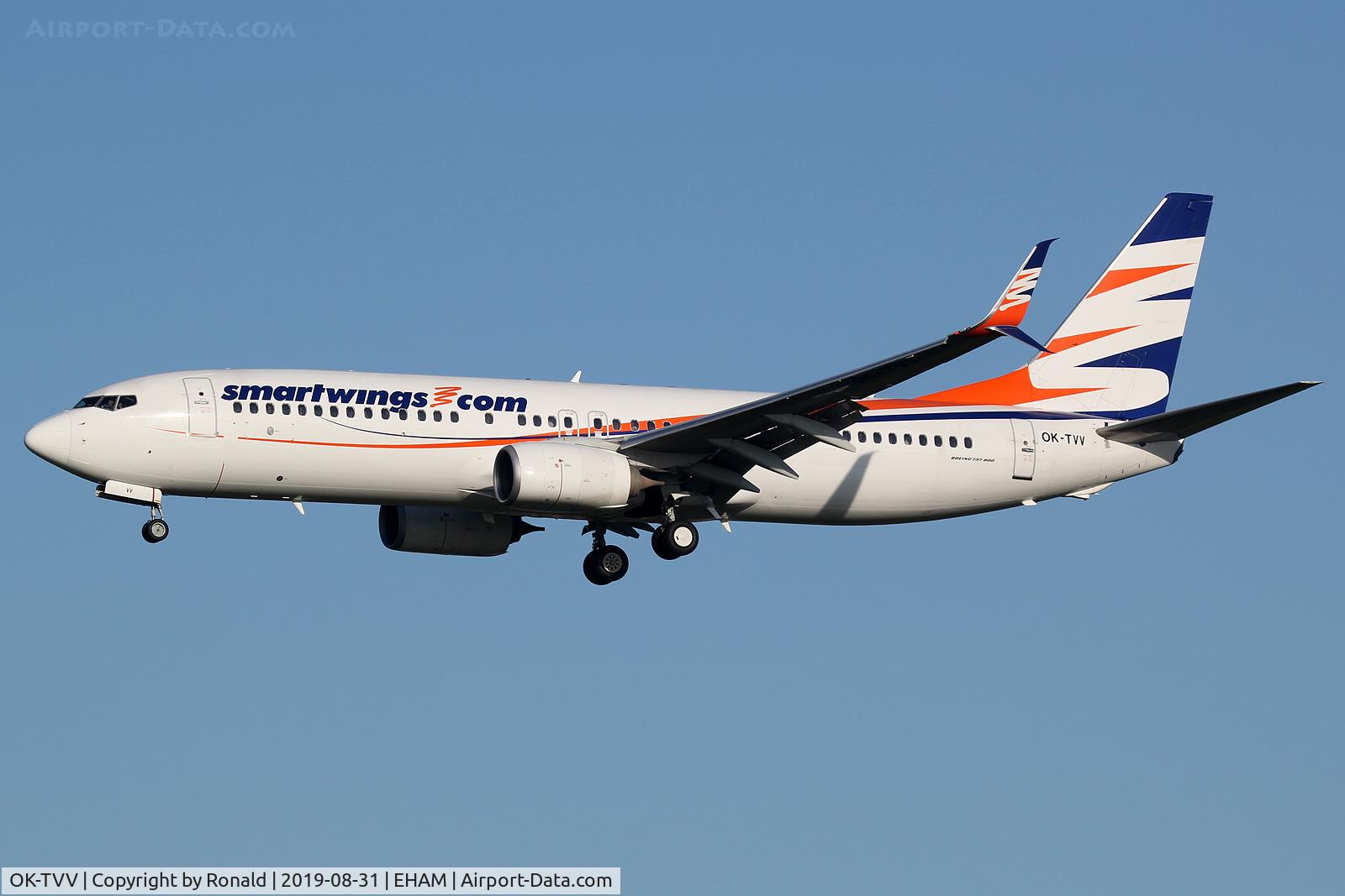 OK-TVV, 2012 Boeing 737-86N C/N 38027, at spl