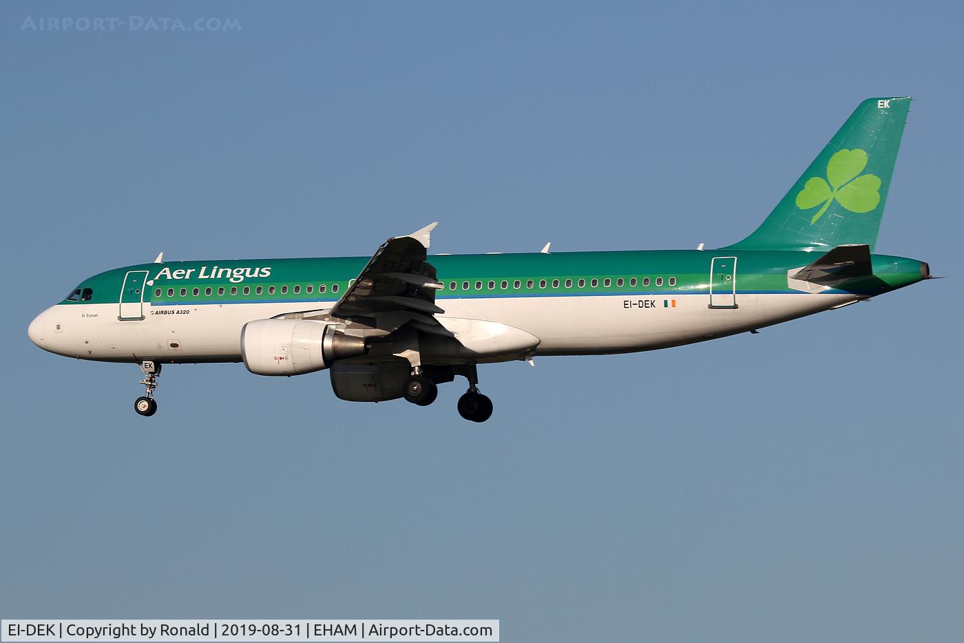 EI-DEK, 2005 Airbus A320-214 C/N 2399, at spl