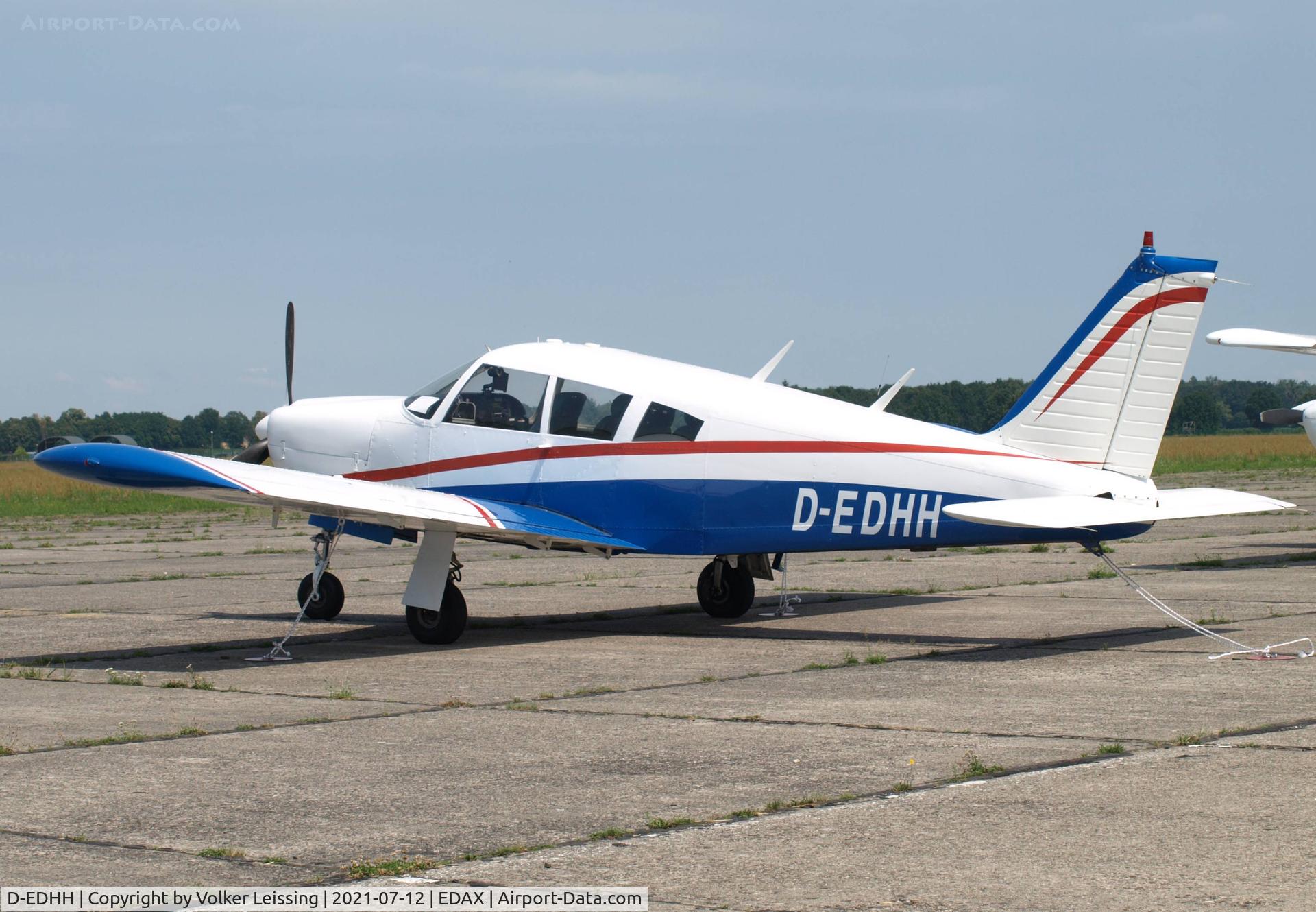 D-EDHH, 1969 Piper PA-28R-200 Cherokee Arrow C/N 28R-35063, parking