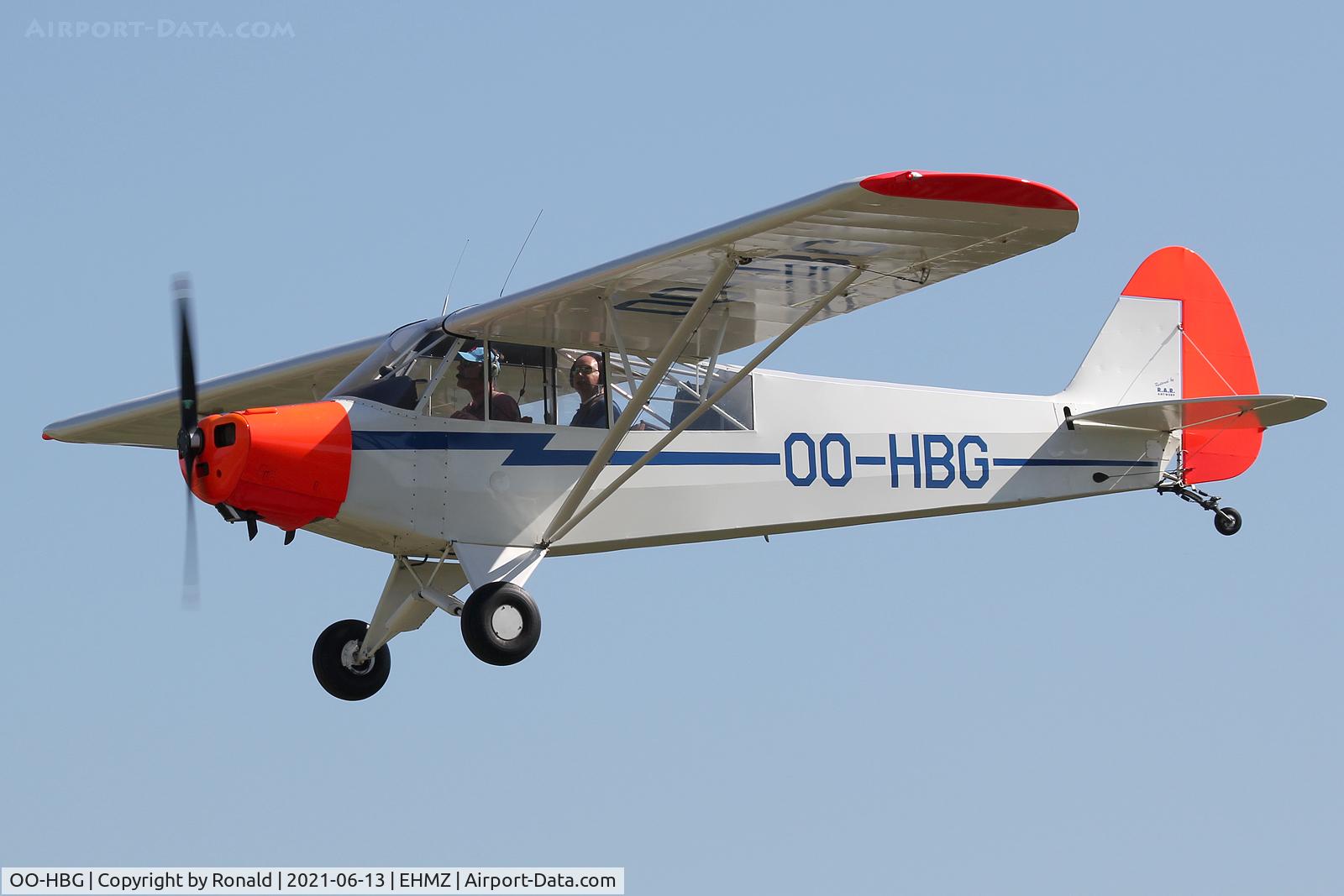 OO-HBG, Piper L-18C Super Cub (PA-18-95) C/N 18-3228, at ehmz