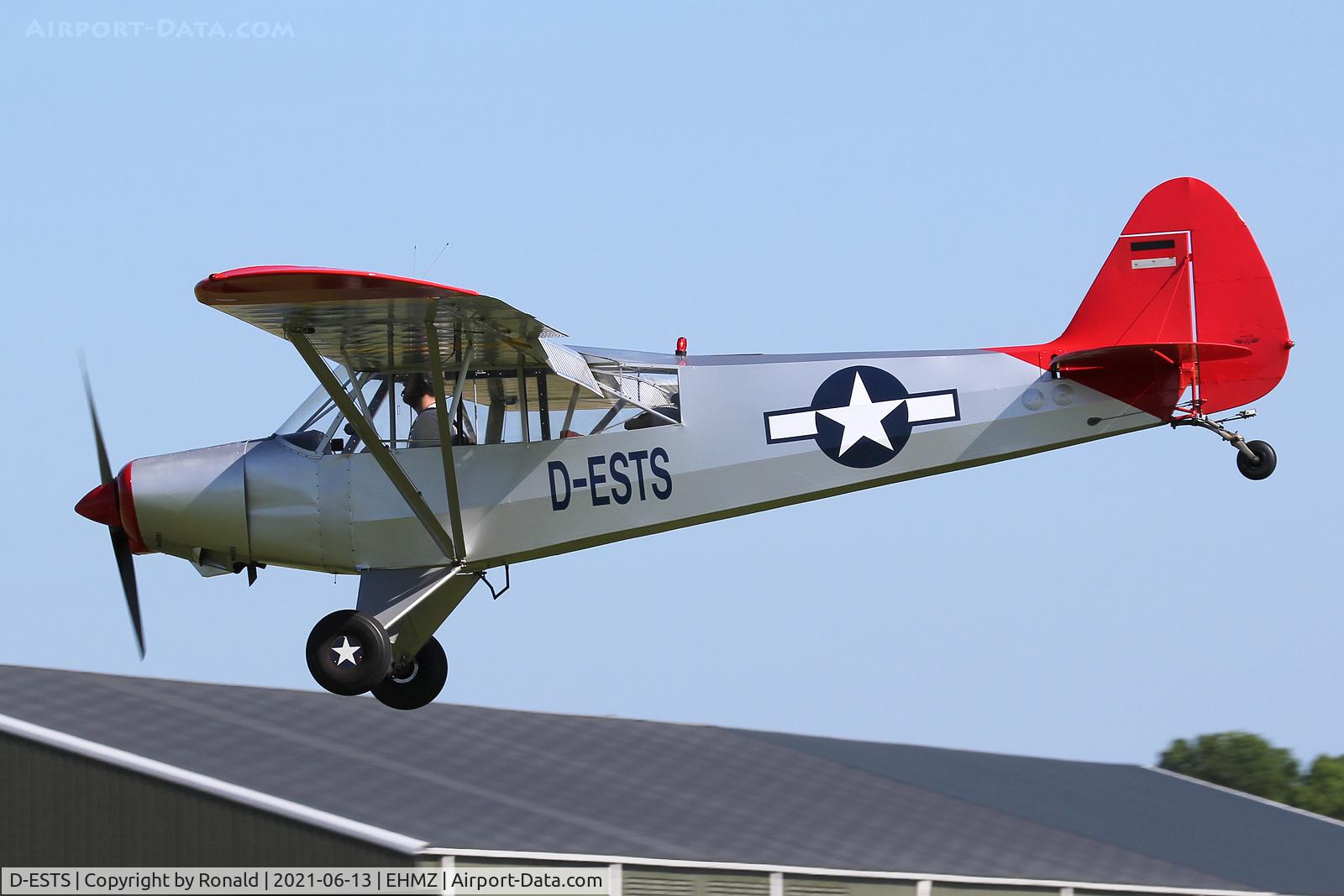 D-ESTS, 1962 Piper PA-18-150 Super Cub Super Cub C/N 18-7893, at ehmz