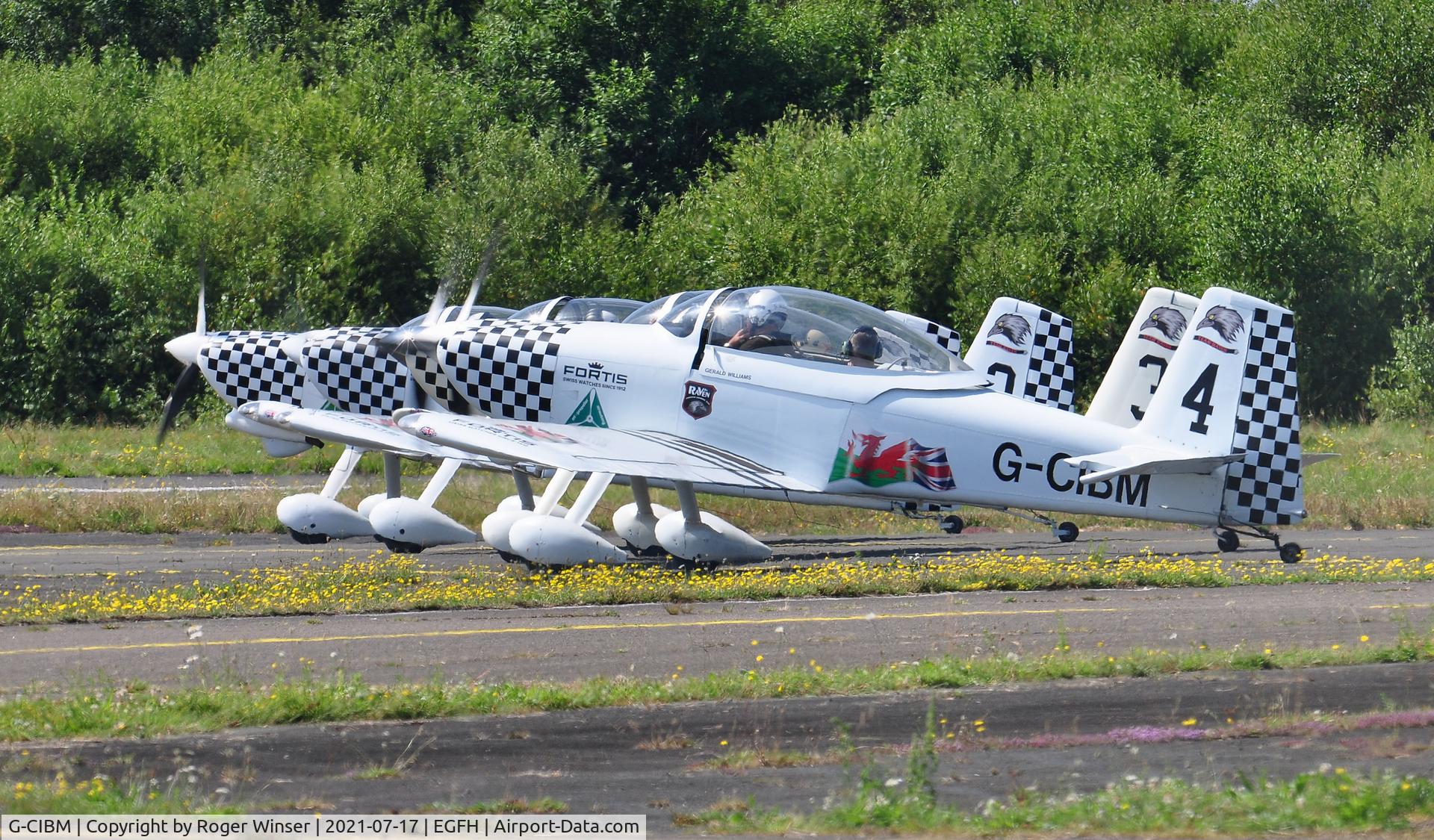 G-CIBM, 2013 Vans RV-8 C/N LAA 303-15083, Raven 4 in Team Raven.