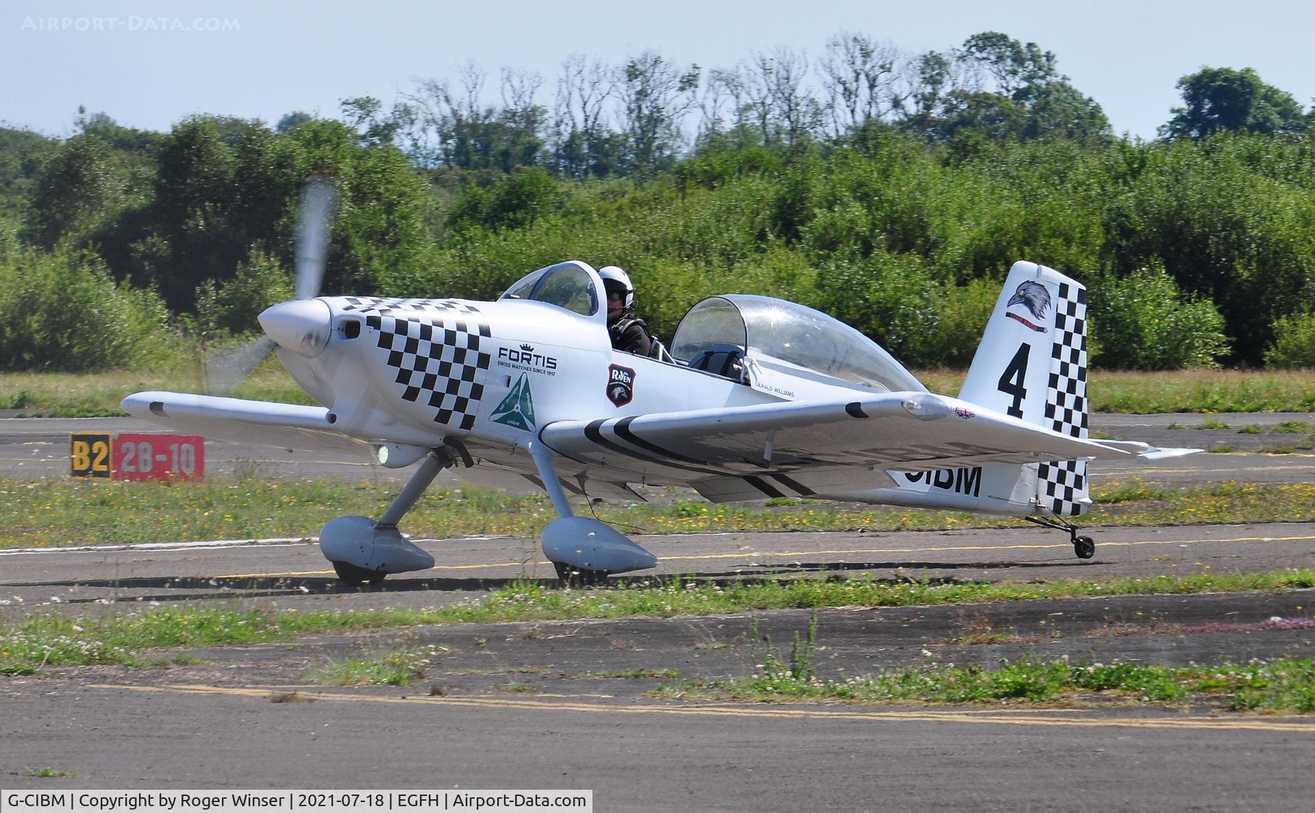 G-CIBM, 2013 Vans RV-8 C/N LAA 303-15083, Raven 4 in Team Raven.