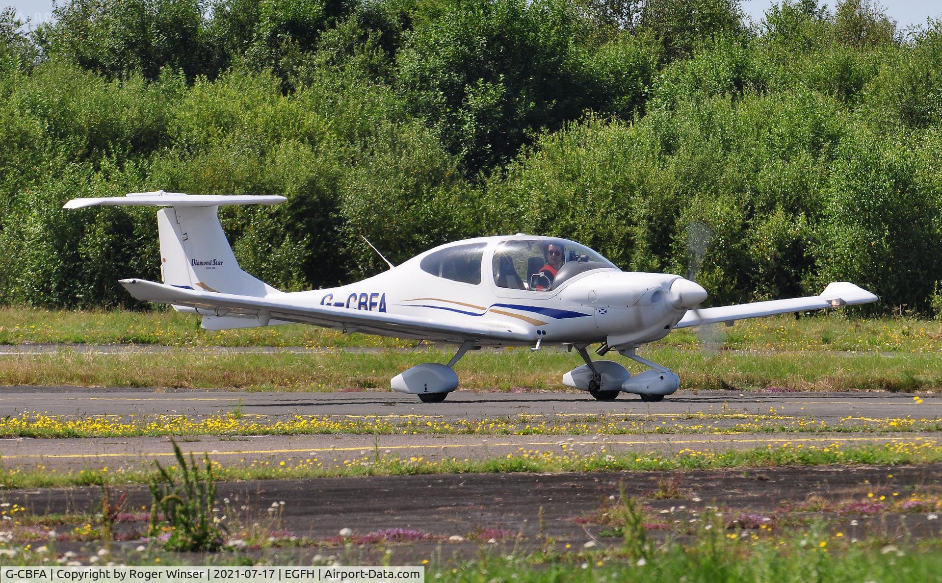 G-CBFA, 2001 Diamond DA-40 Diamond Star C/N 40.063, Visiting Diamond Star.