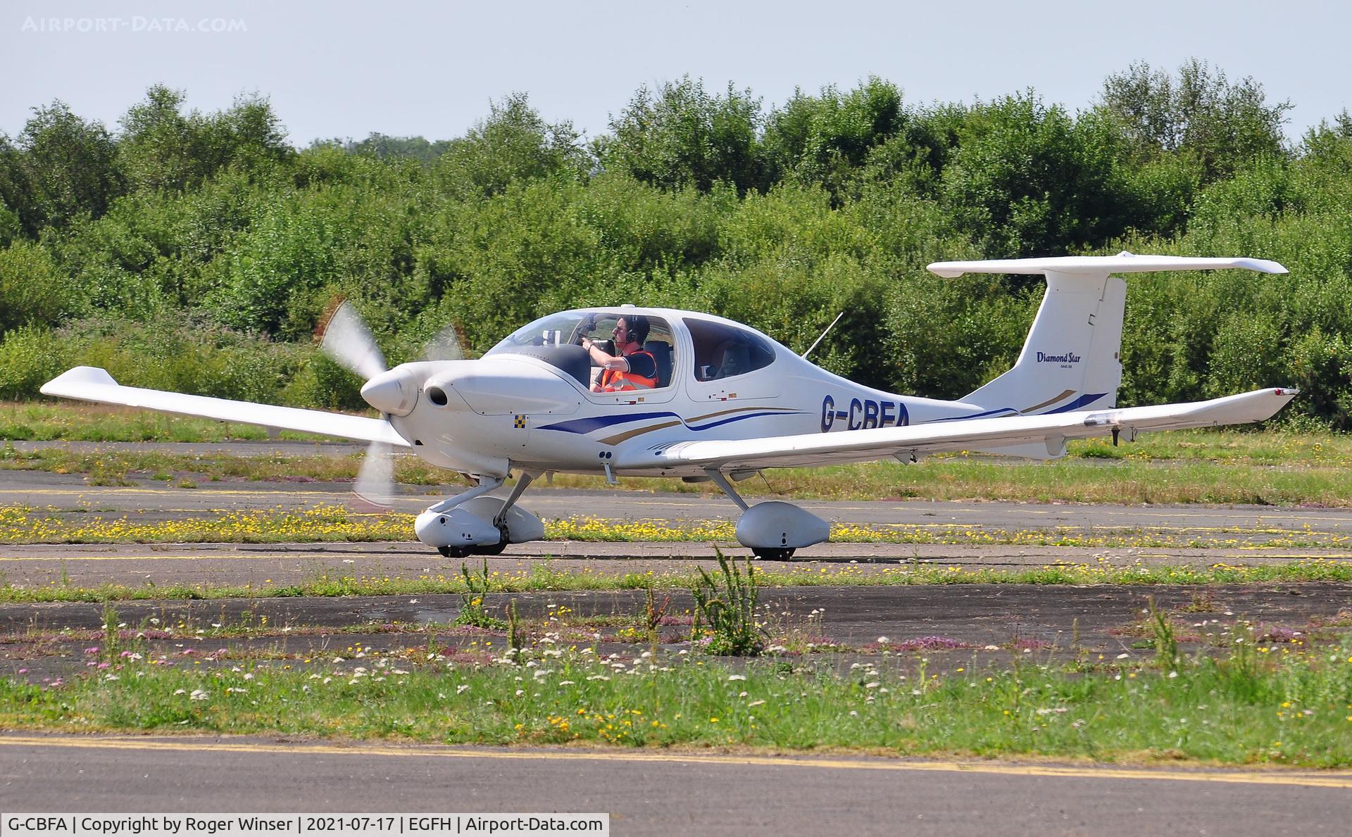 G-CBFA, 2001 Diamond DA-40 Diamond Star C/N 40.063, Visiting Diamond Star.