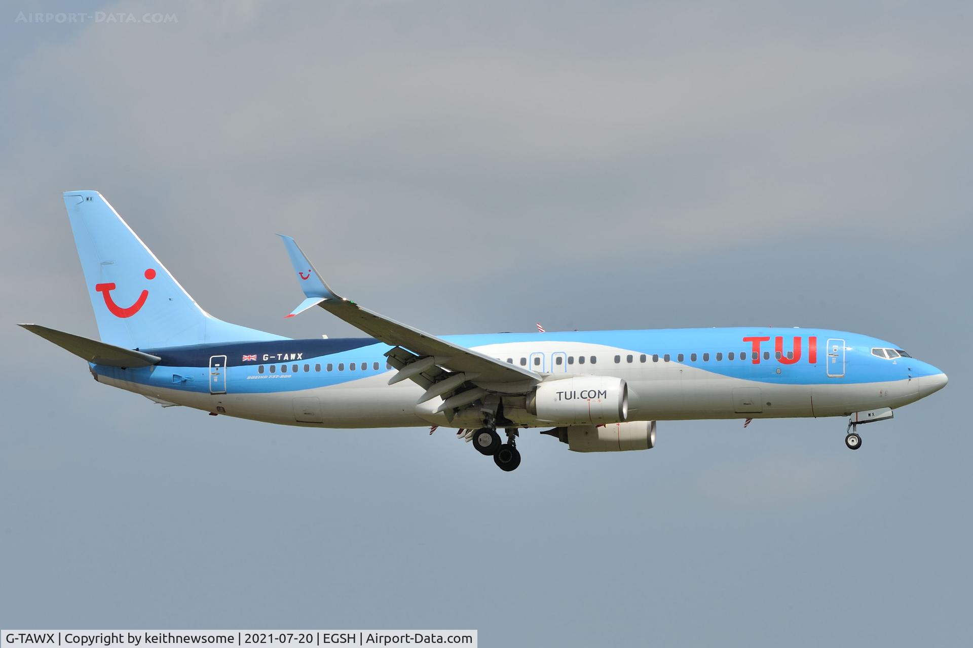 G-TAWX, 2013 Boeing 737-8K5 C/N 44272, Welcome return from Majorca.
