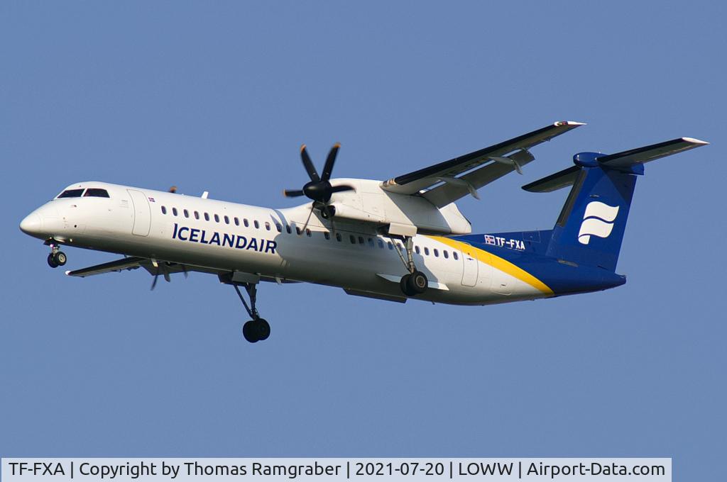 TF-FXA, 2001 Bombardier DHC-8-402 Q400 Dash 8 C/N 4022, Icelandair (Air Iceland Connect) De Havilland Canada Dash 8-402Q