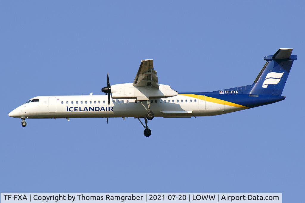 TF-FXA, 2001 Bombardier DHC-8-402 Q400 Dash 8 C/N 4022, Icelandair (Air Iceland Connect) De Havilland Canada Dash 8-402Q