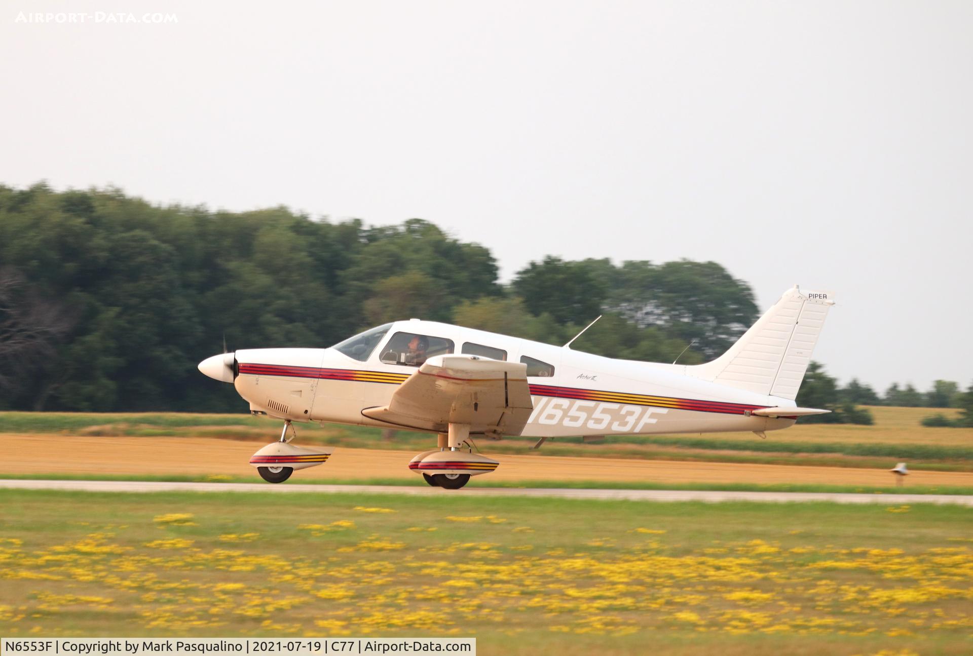 N6553F, 1976 Piper PA-28-181 C/N 28-7790154, Piper PA-28-181