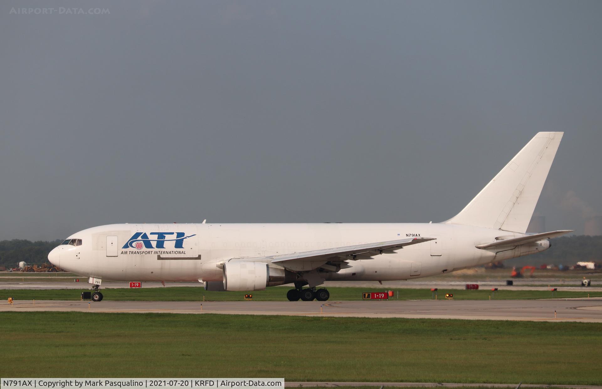 N791AX, 1984 Boeing 767-281 C/N 23141, Boeing 767-281