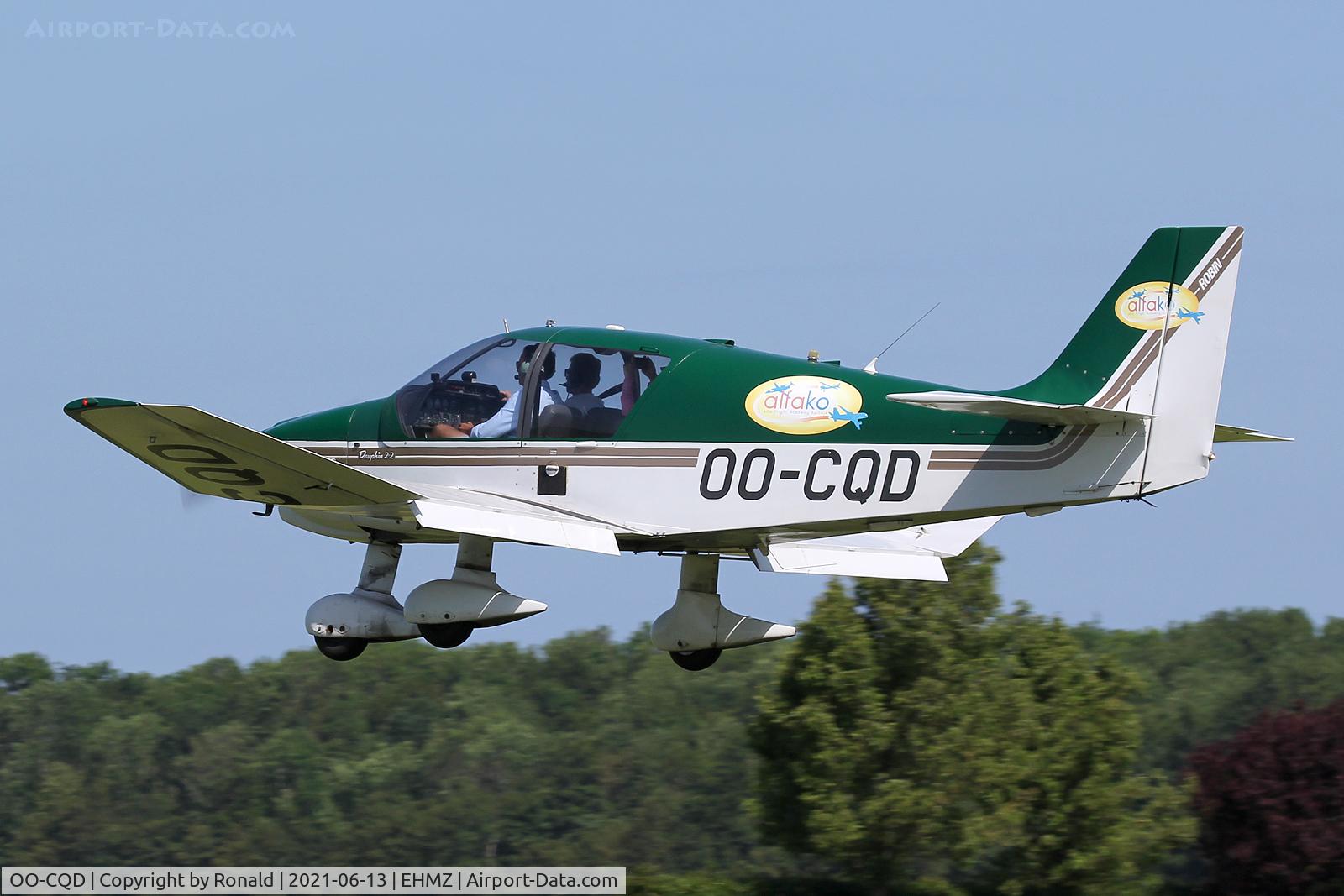 OO-CQD, Robin DR-400-120 Dauphin 2+2 C/N 2273, at ehmz
