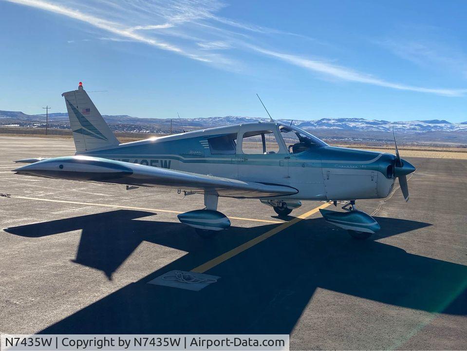 N7435W, 1963 Piper PA-28-180 C/N 28-1323, 1963 Piper PA-28-180