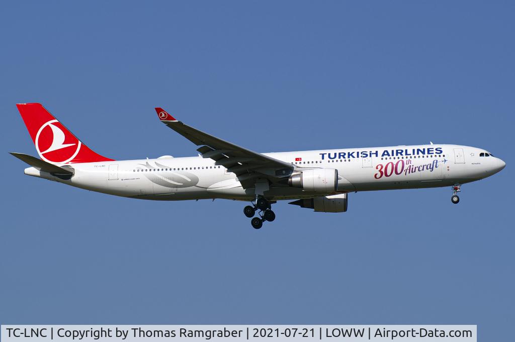 TC-LNC, 2015 Airbus A330-303 C/N 1696, Turkish Airlines Airbus A330-300 