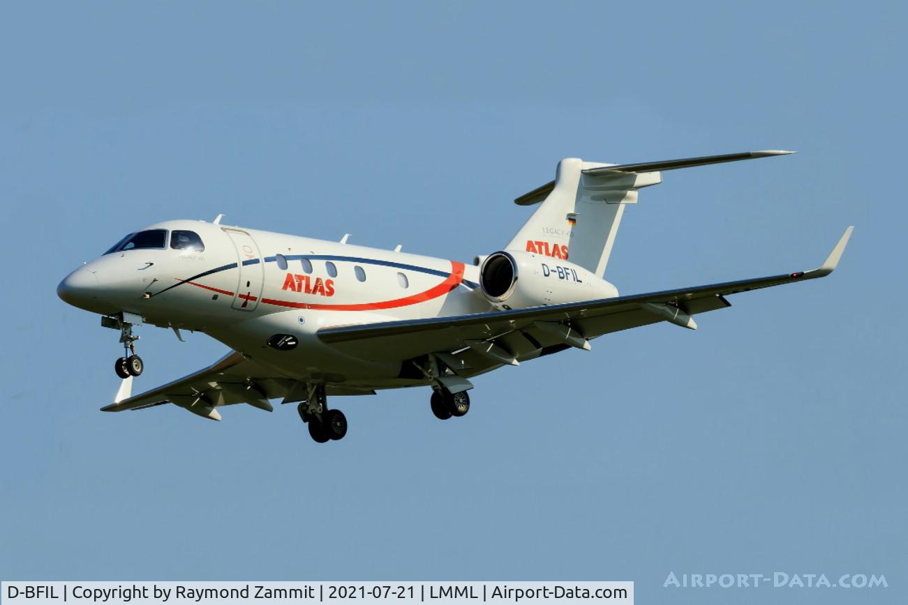 D-BFIL, 2016 Embraer EMB-545 Legacy 450 C/N 55010015, Embraer EMB-545 Legacy 450 D-BFIL Atlas Air Services