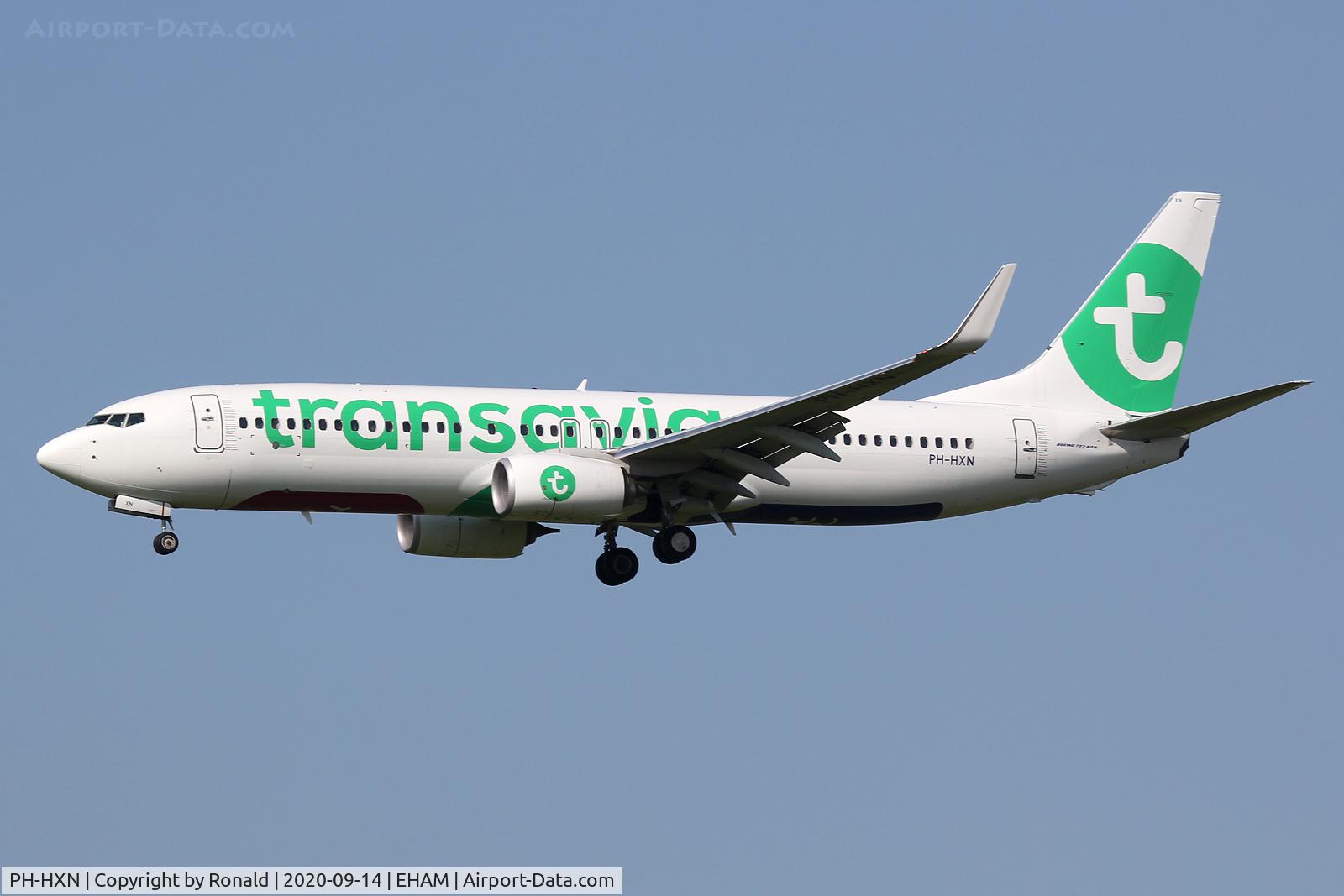 PH-HXN, 2018 Boeing 737-800 C/N 63623, at spl