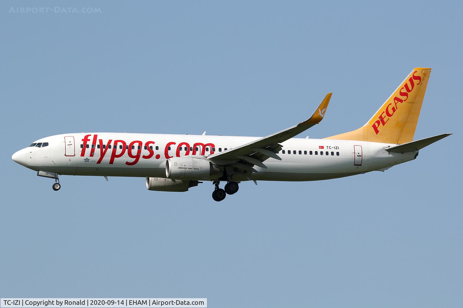TC-IZI, 2007 Boeing 737-8GJ C/N 34904, at spl
