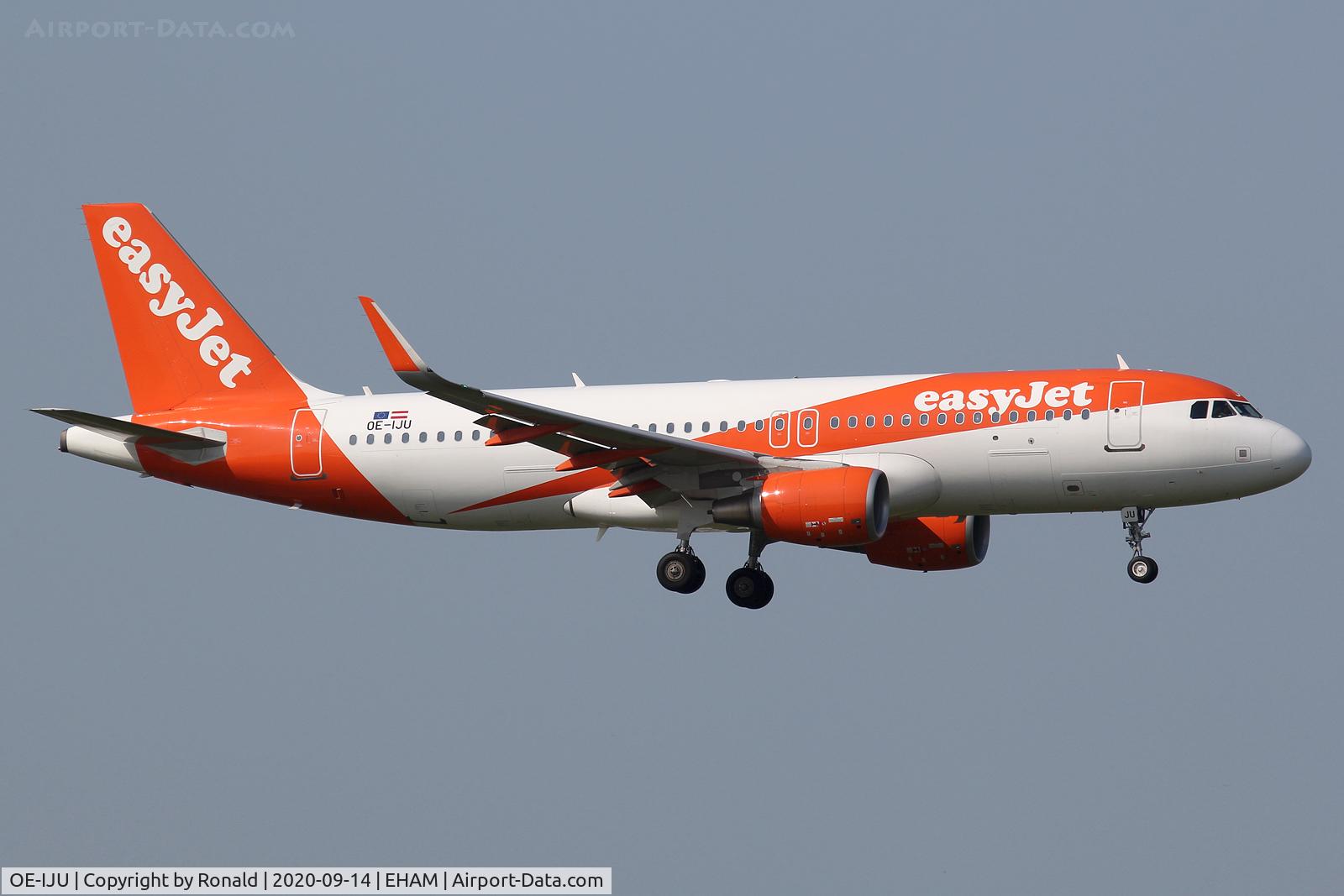 OE-IJU, 2016 Airbus A320-214 C/N 7460, at spl