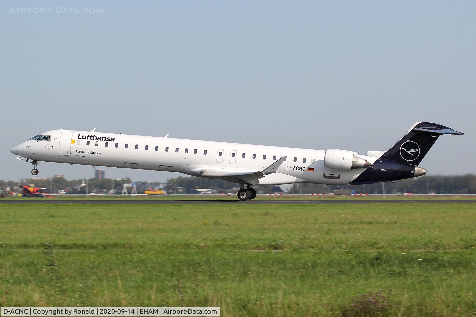 D-ACNC, 2009 Bombardier CRJ-900LR (CL-600-2D24) C/N 15236, at spl