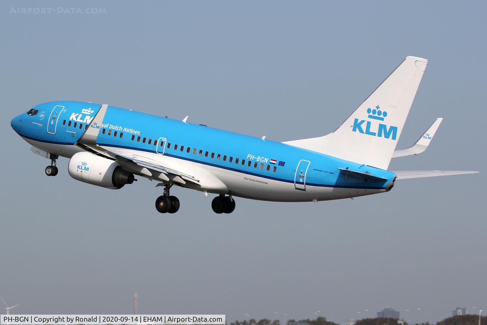 PH-BGN, 2011 Boeing 737-7K2 C/N 38125, at spl