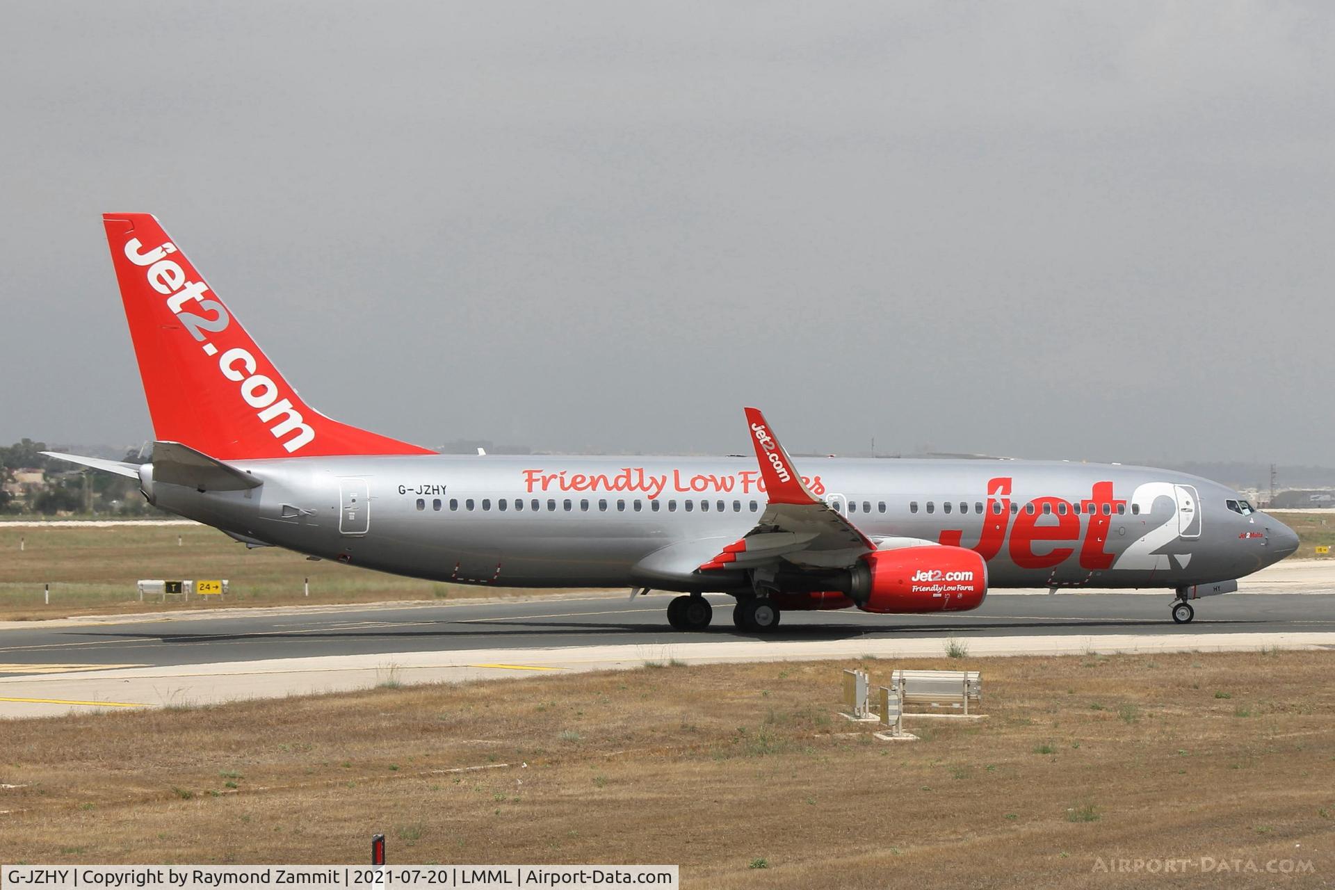 G-JZHY, 2017 Boeing 737-8MG C/N 63155, B737-800 G-JZHY Jet2Com