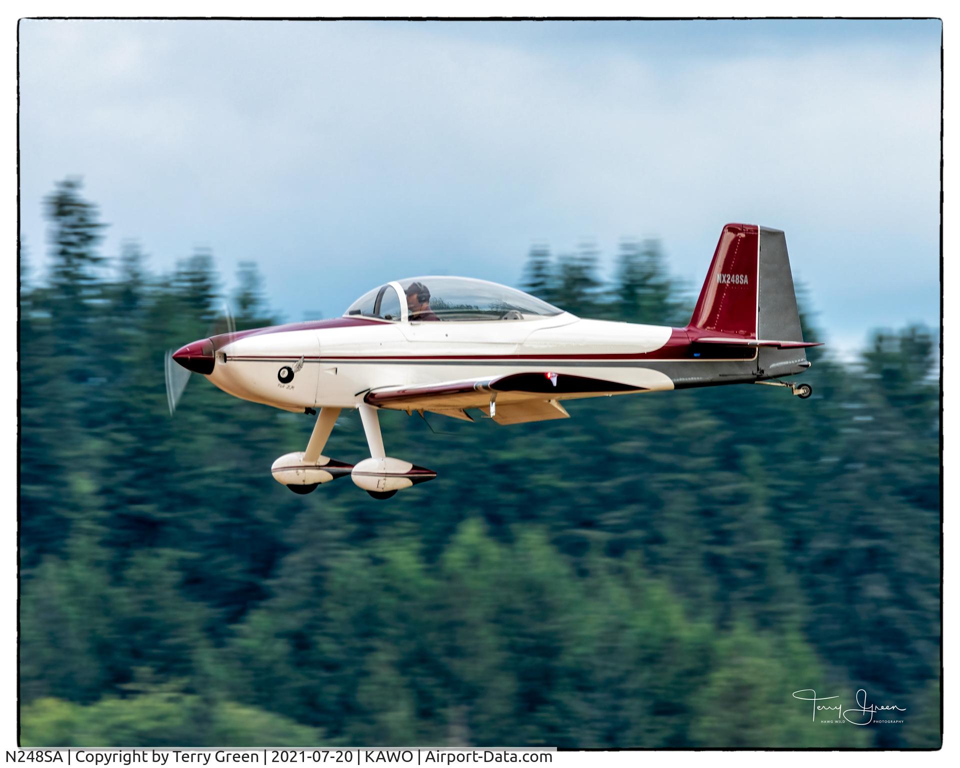 N248SA, 1998 Vans RV-8 C/N JS001, KAWO