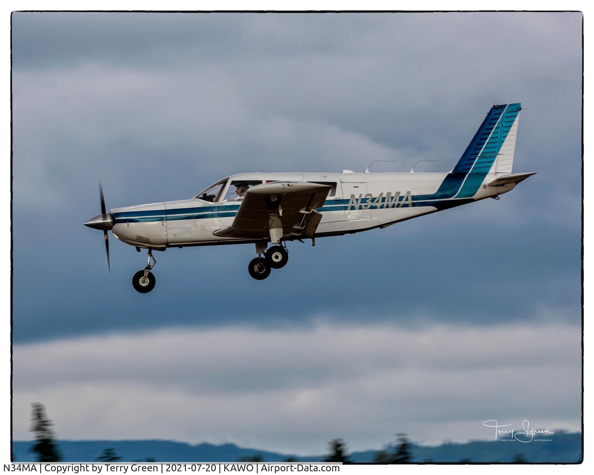 N34MA, 1967 Piper PA-32-300 Cherokee Six C/N 32-40219, KAWO