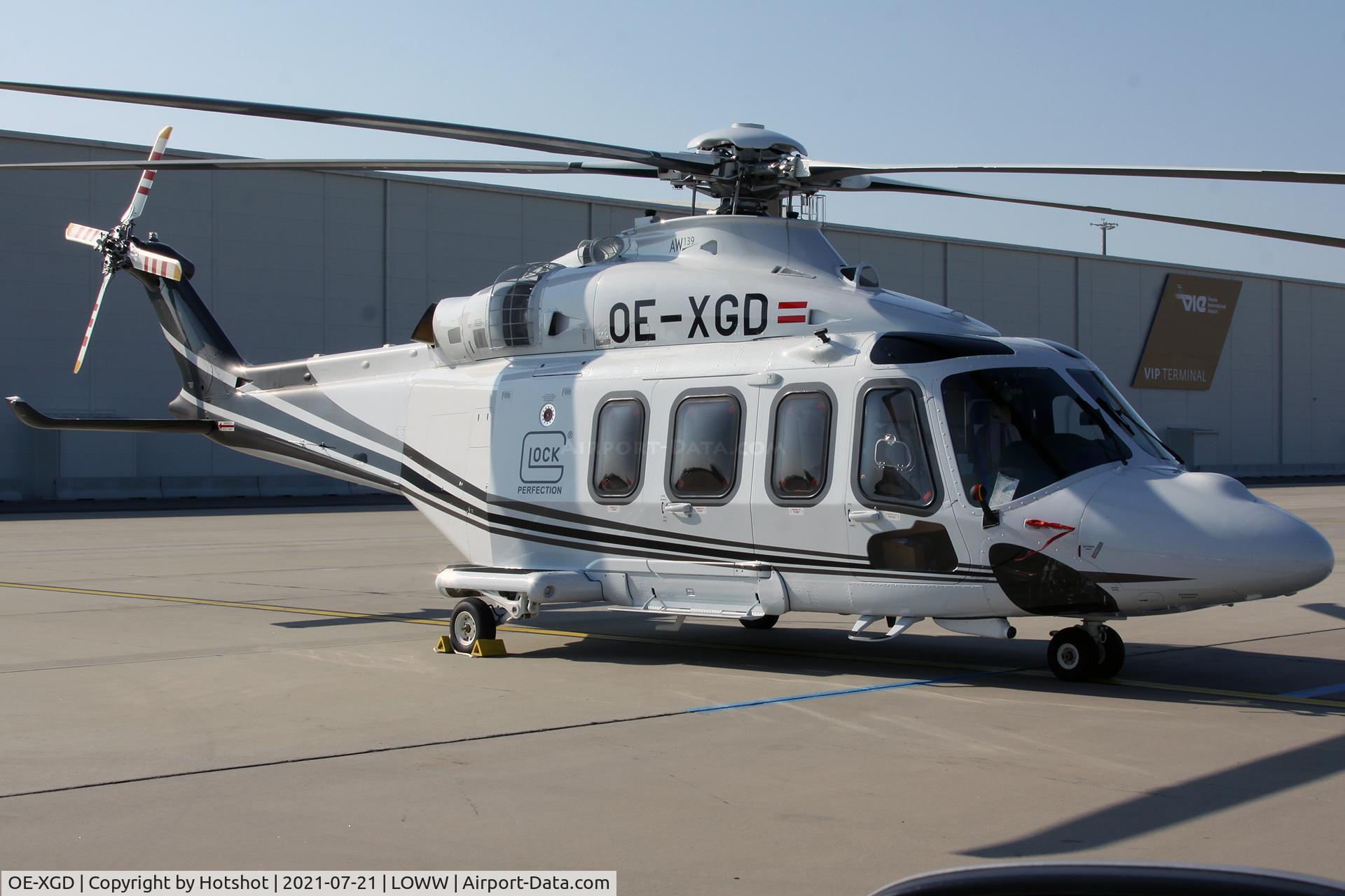 OE-XGD, 2017 Leonardo AW139 C/N 31755, Visit to Vienna