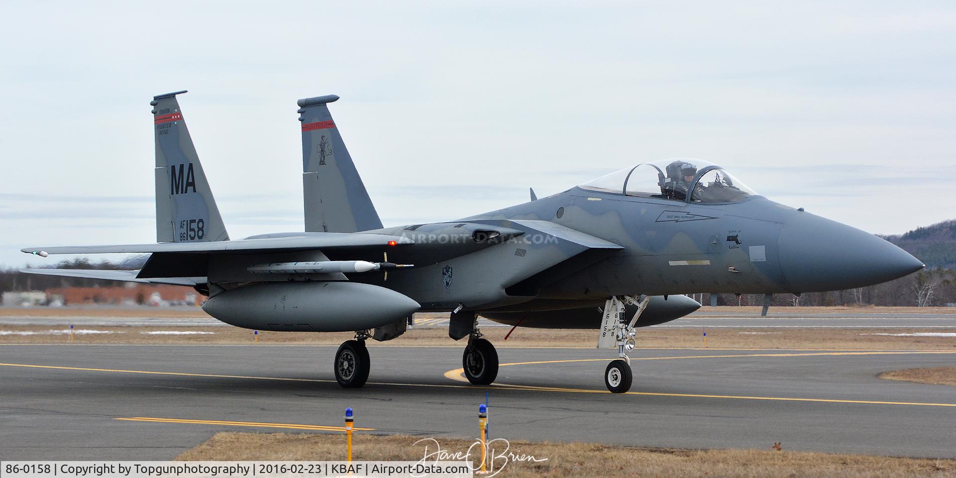 86-0158, 1986 McDonnell Douglas F-15C Eagle C/N 1005/C386, KILLER11