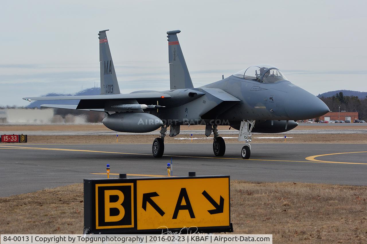 84-0013, 1984 McDonnell Douglas F-15C Eagle C/N 0922/C316, KILLER23 taxing to the active
