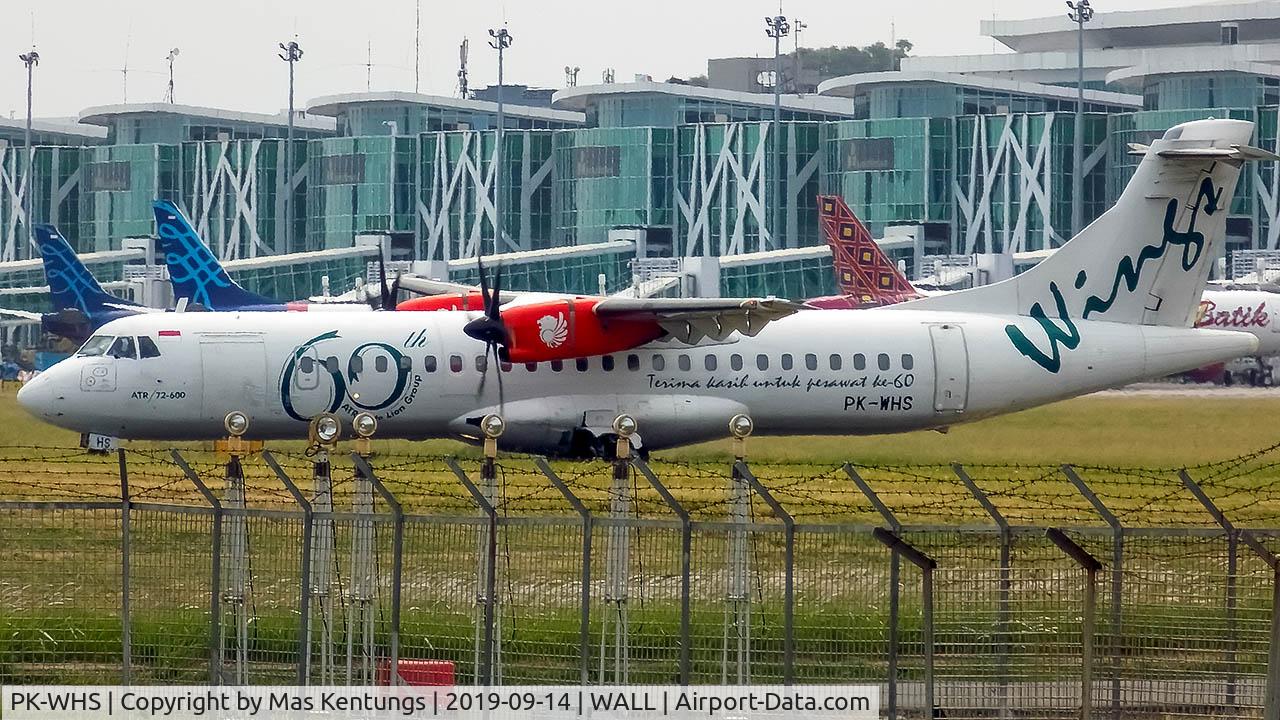 PK-WHS, 2016 ATR 72-600 (72-212A) C/N 1307, this photo were taken at Balikpapan on 14th September 2019