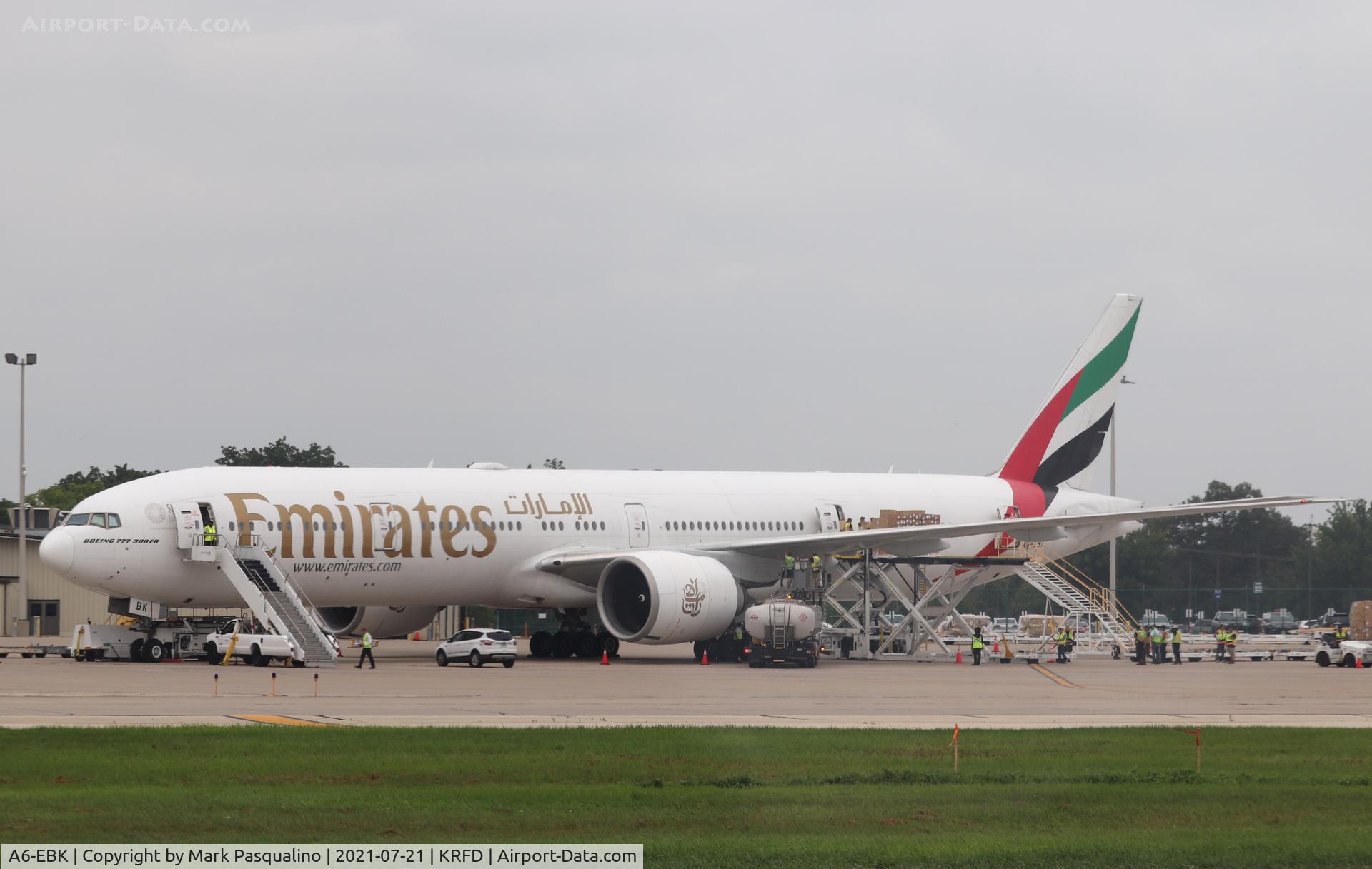A6-EBK, 2006 Boeing 777-31H/ER C/N 34481, Boeing 777-31H/ER