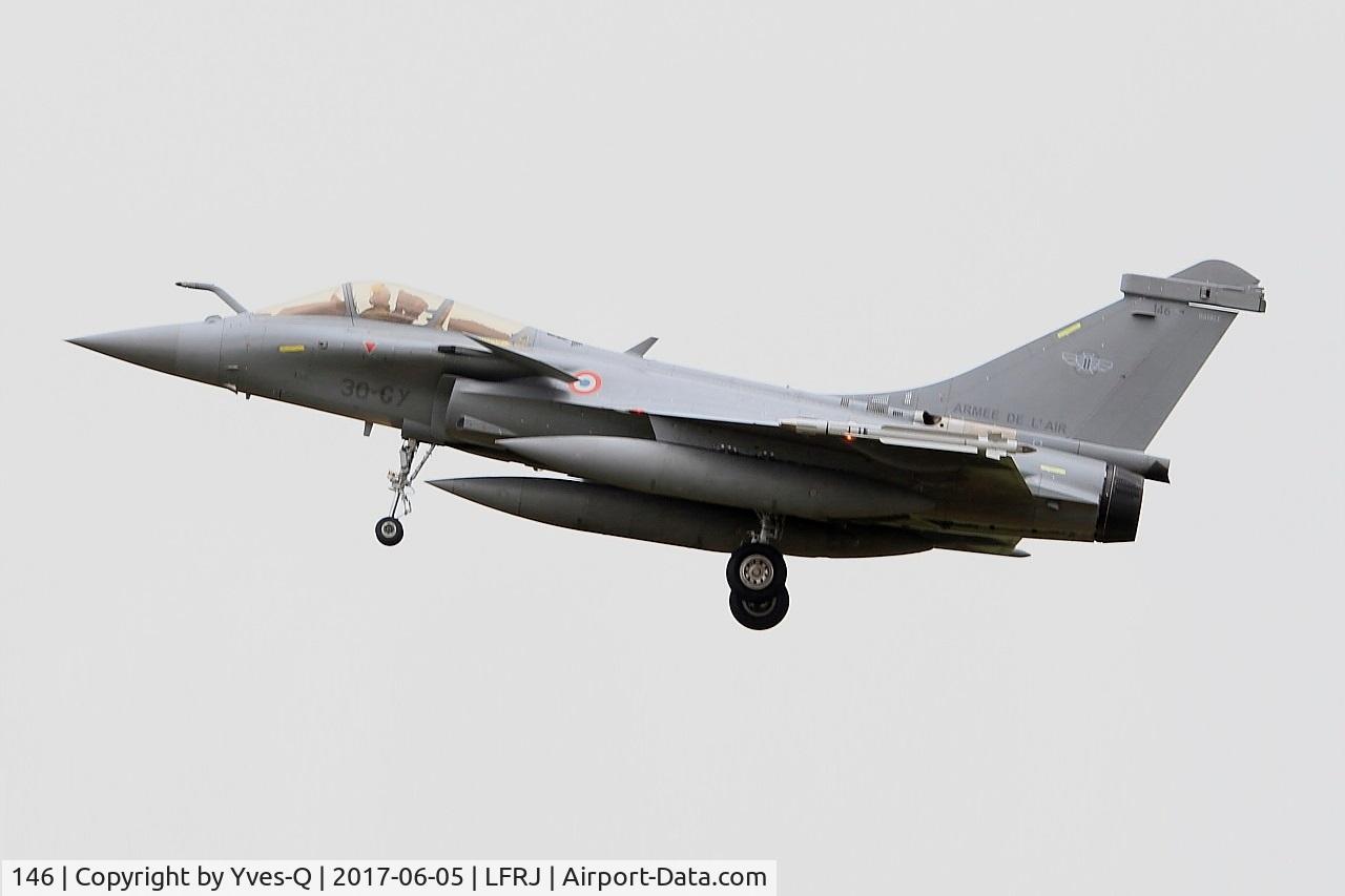 146, Dassault Rafale C C/N 146, Dassault Rafale C, On final rwy 26 , Landivisiau Naval Air Base (LFRJ) Tiger Meet 2017